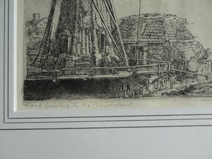 Theo Beerendonk - Rembrandt Harmensz van Rijn – ets, De Molen - De Omval - 1641 kopen? Bied vanaf 100!