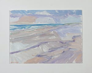 Paul Overhaus - Acryl op board, Zeegezicht kopen? Bied vanaf 1!