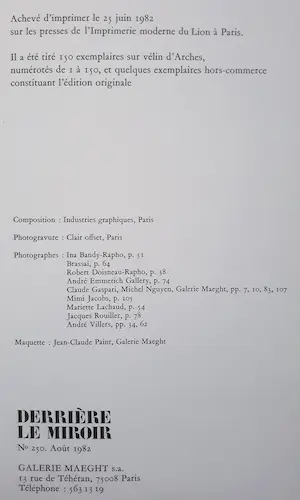 Eduardo Chillida - Miro, Alechinsky, etc. Complete DLM 250, publicatie met o.a. 25 originele lithos kaufen? Bieten Sie von 350!