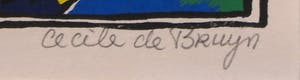 Cecile de Bruijn - Zeefdruk, Le chien Mexicain - Ingelijst kopen? Bied vanaf 1!