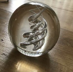 Niet of onleesbaar gesigneerd - Murano presse-papiers en Over.Oltre waxinelicht houder, gemerkt kopen? Bied vanaf 1!