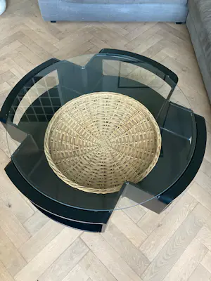 Jean Maneval - Space Age UFO salontafel Curver, by Jean Maneval kopen? Bied vanaf 1100!