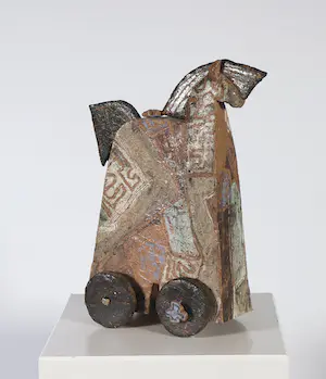 Antoinette Lanser - Keramiek, Paard van Troje kopen? Bied vanaf 100!