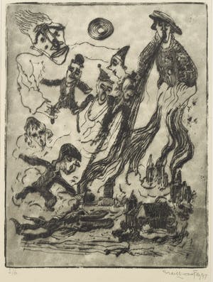 Cor de Wolff - Droge naald op papier, Schrikbeeld kopen? Bied vanaf 1!