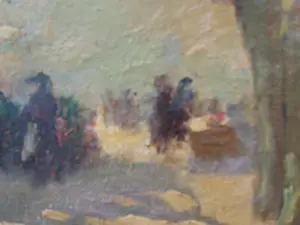 Willem Knip - Winters tafereel. kopen? Bied vanaf 200!