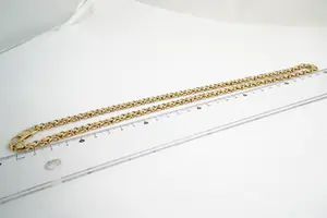 83 - Robuust (76.5gr)  geel-gouden "Konings" collier - 14 karaat - lang model kopen? Bied vanaf 1830!