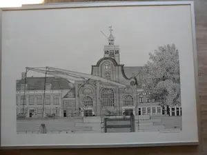 Sees Vlag - Zeefdruk: Rotterdam Delfshaven - 1979 kopen? Bied vanaf 70!