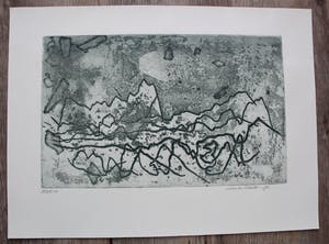 Wout van Heusden - Ets - 1975 kopen? Bied vanaf 55!