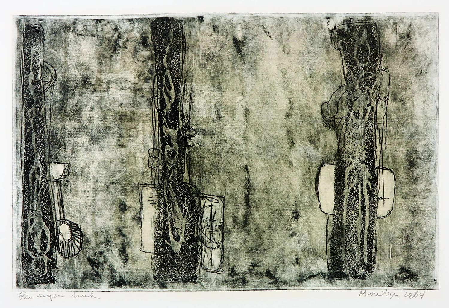 Jan Montyn - Ets, Drie tekens voor de mens kopen? Bied vanaf 120!