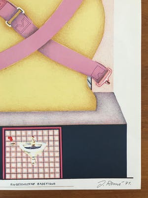 Jorg Reme - Mooie litho - Gesigneerd - 1971 - 12/175 kopen? Bied vanaf 45!