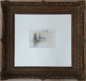 Karel Dierickx - Unica: 'Le Croivy' - (nieuw ingelijst) kopen? Bied vanaf 245!