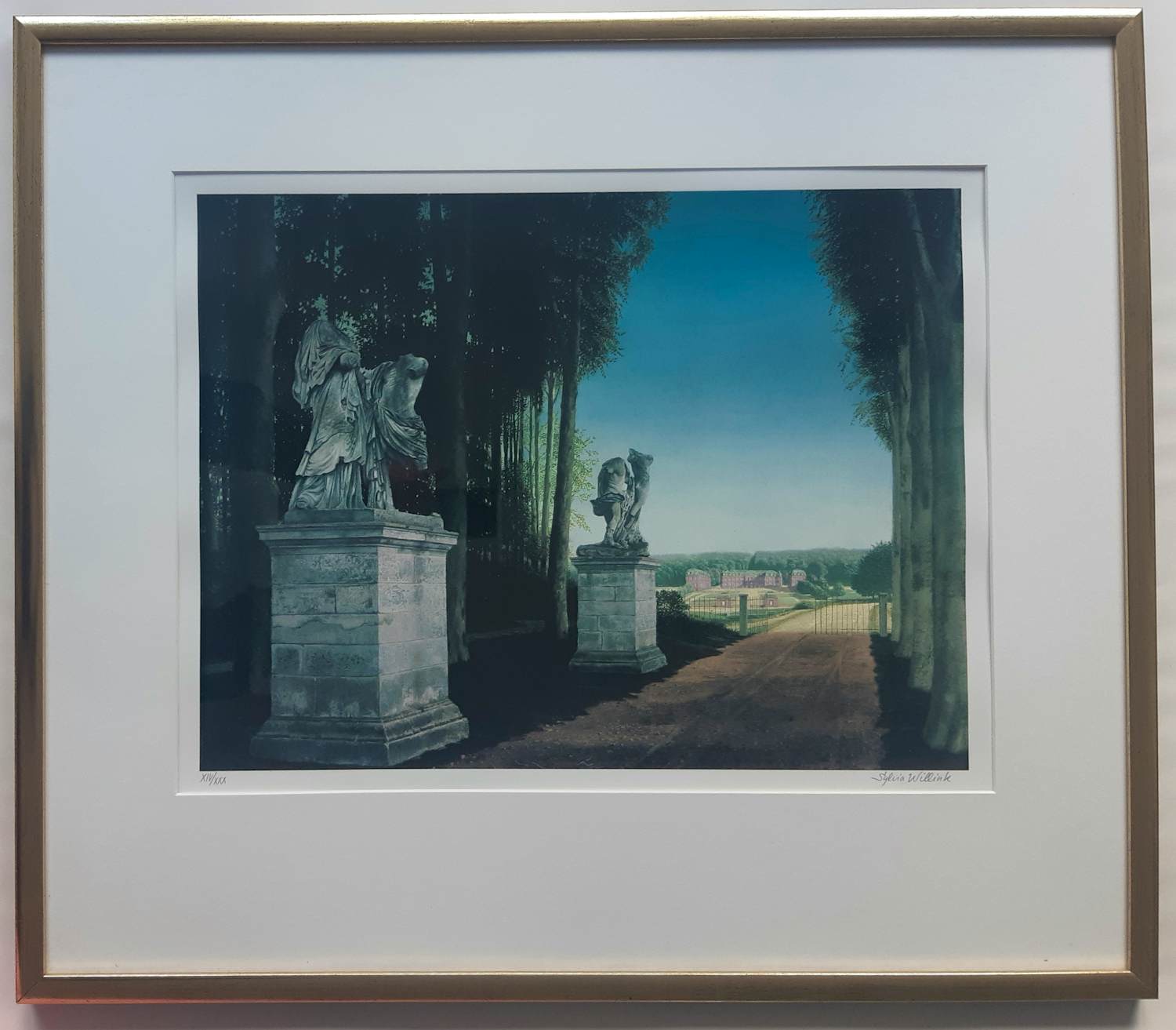 Carel Willink - Gezicht op Château Dampierre kopen? Bied vanaf 325!