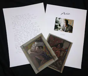 Nico Vrielink - Twee gesigneerde litho's in casette, Asia kopen? Bied vanaf 50!