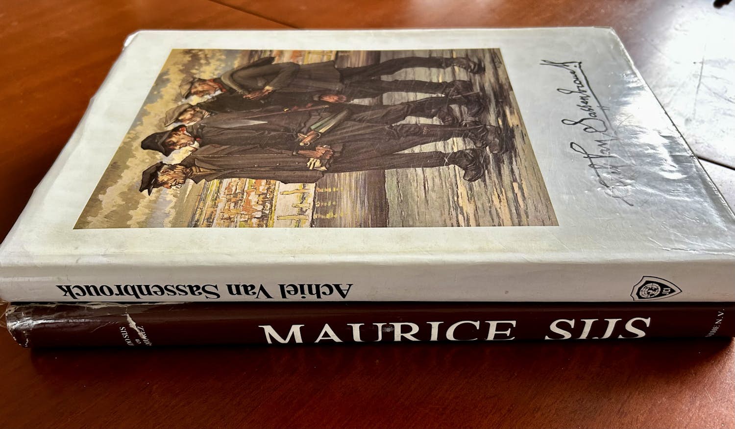 Achille van Sassenbrouck - Maurice Sijs - geillustreerde kunstboeken verkocht voor € 20!