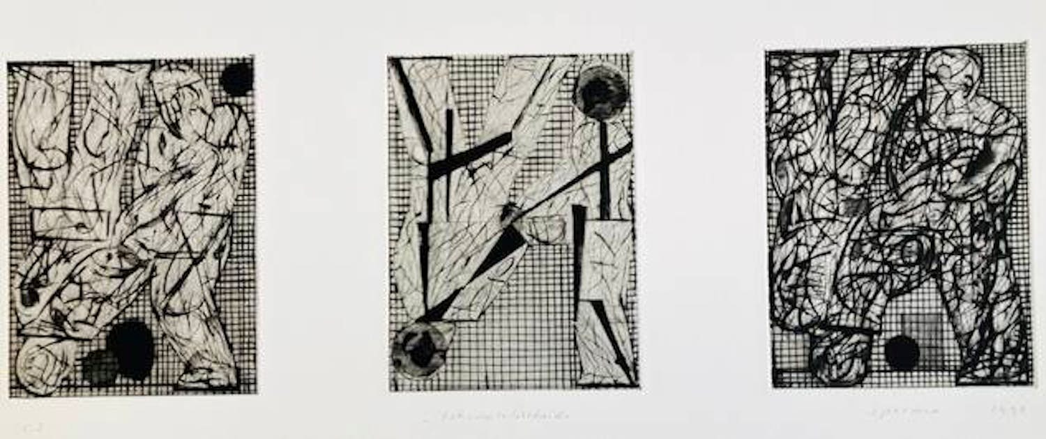 Kees Spermon - drieluik droge naald - schaamteloosheid kopen? Bied vanaf 55!