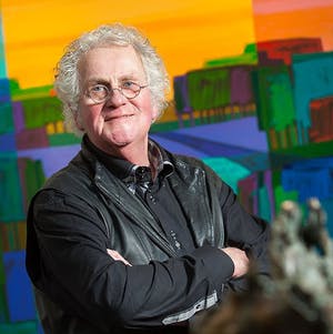 Ton Schulten - Ingelijste zeefdruk: Bollenvelden - 2008 kopen? Bied vanaf 400!