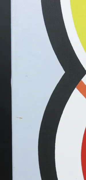Arjen Toet - Acryl op doek, Zonder titel - Ingelijst kopen? Bied vanaf 80!
