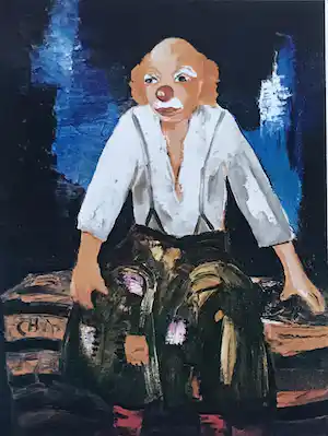 Paul Permeke - De Clown verkauft für € 80!