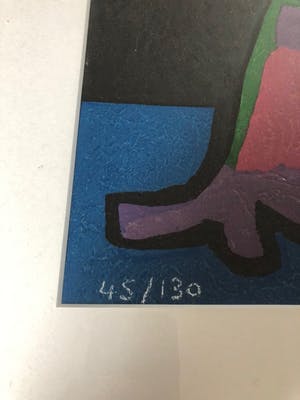 Karel Appel - Clown au Serpent kopen? Bied vanaf 1650!