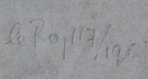 Guillaume Le Roy - houtsnede - zonder titel kopen? Bied vanaf 45!