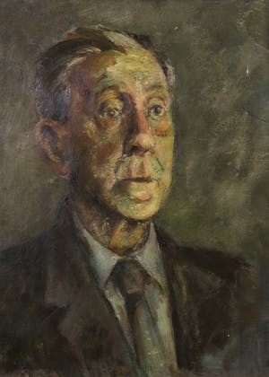 Niet of onleesbaar gesigneerd - Olieverf op doek, Portret - Ingelijst kopen? Bied vanaf 1!