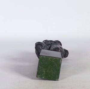 Brons (Onbekend) - Brons en natuursteen, Vrouwentorso kopen? Bied vanaf 70!