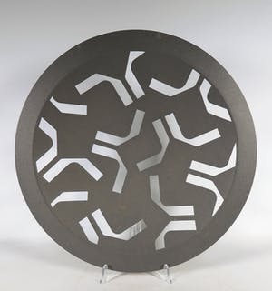 Niet of onleesbaar gesigneerd - Randstad Design, Fruitschaal van gegalvaniseerd aluminium kopen? Bied vanaf 1!