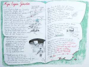 Leo Vroman - Litho, Mijn Eigen Gouda verkocht voor € 80!