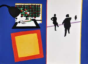 Roger Raveel - Genesis 14 verkocht voor € 550!