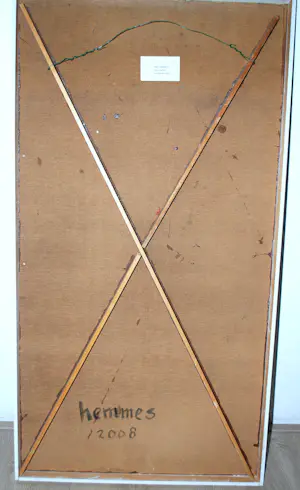 Fred Hemmes - Up in the air - acrylschilderij 2008 kopen? Bied vanaf 150!