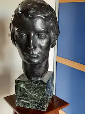 Johan G. Wertheim - Jobs Wertheim: Portret van Jeanna Vogelsang. verkocht voor € 570!