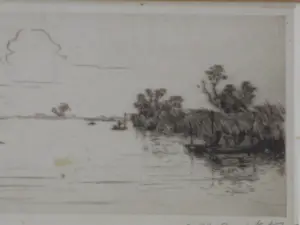 Johan Hemkes - Biesbos - Ets kopen? Bied vanaf 45!