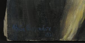 Bitia Rosendor - Olieverf op doek, Hondenportret, "Malinois" kopen? Bied vanaf 1!