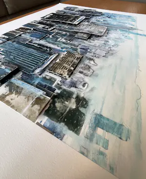 Gottfried Salzmann - Prachtige gesigneerde multiple giclée - 3D werk - 2015 kopen? Bied vanaf 325!