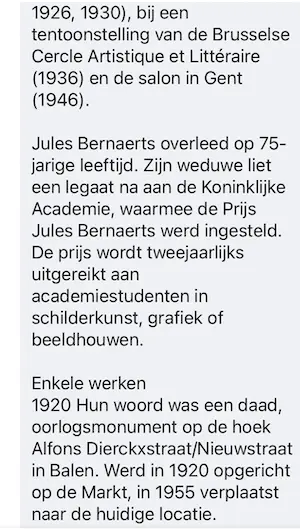 Jules Bernaerts - Nieuwpoort, kattesas kopen? Bied vanaf 25!