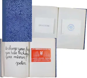Woody van Amen - en anderen: Mirror Spiegel Miroir Kunstenaars boek + Extra Peter Pontiac kopen? Bied vanaf 40!