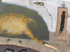 Liesbeth Rahder - z.t. | kleuren zeefdruk - ingelijst (groot) kopen? Bied vanaf 79!