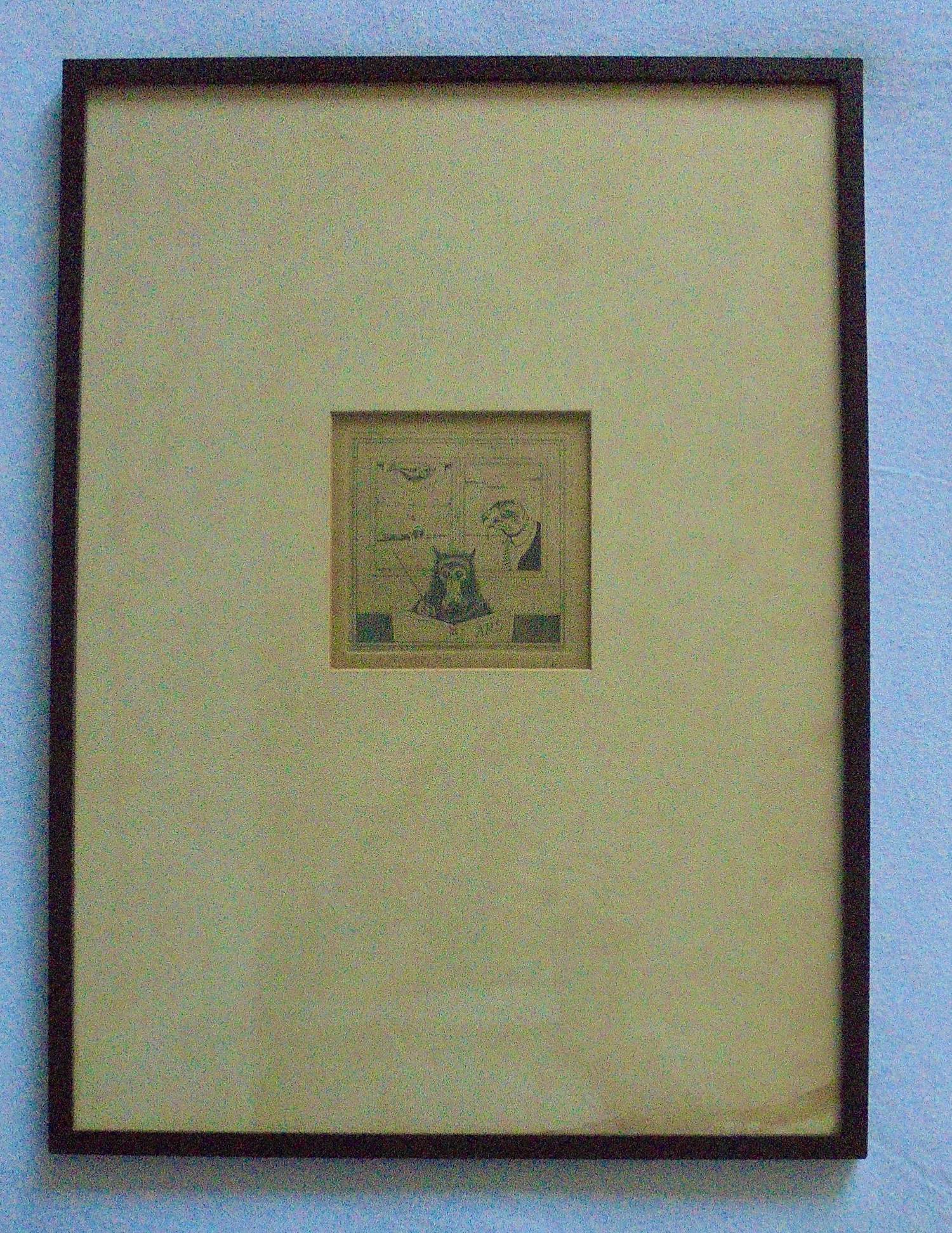 Buy Erno Tromp - 1948.Zeer gedetaillerde ets.? Bid from 75!