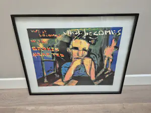 Herman Brood - What becomes of the broken hearted - zeefdruk, gesigneerd r,o, kopen? Bied vanaf 495!