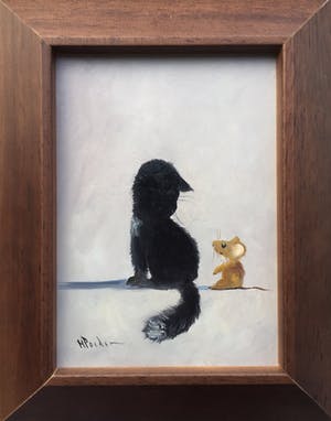 Henk Poeder - Kitten en muisje kopen? Bied vanaf 75!