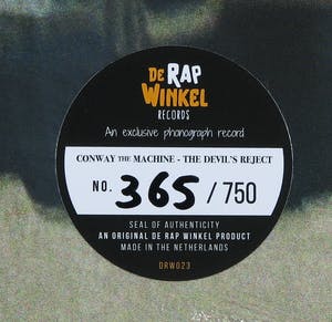 Conway - The Machine ‎– The Devil's Reject kopen? Bied vanaf 1!