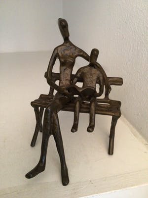 Bodrul Khalique - Twee sculpturen “ MOEDER EN KIND “ kopen? Bied vanaf 65!