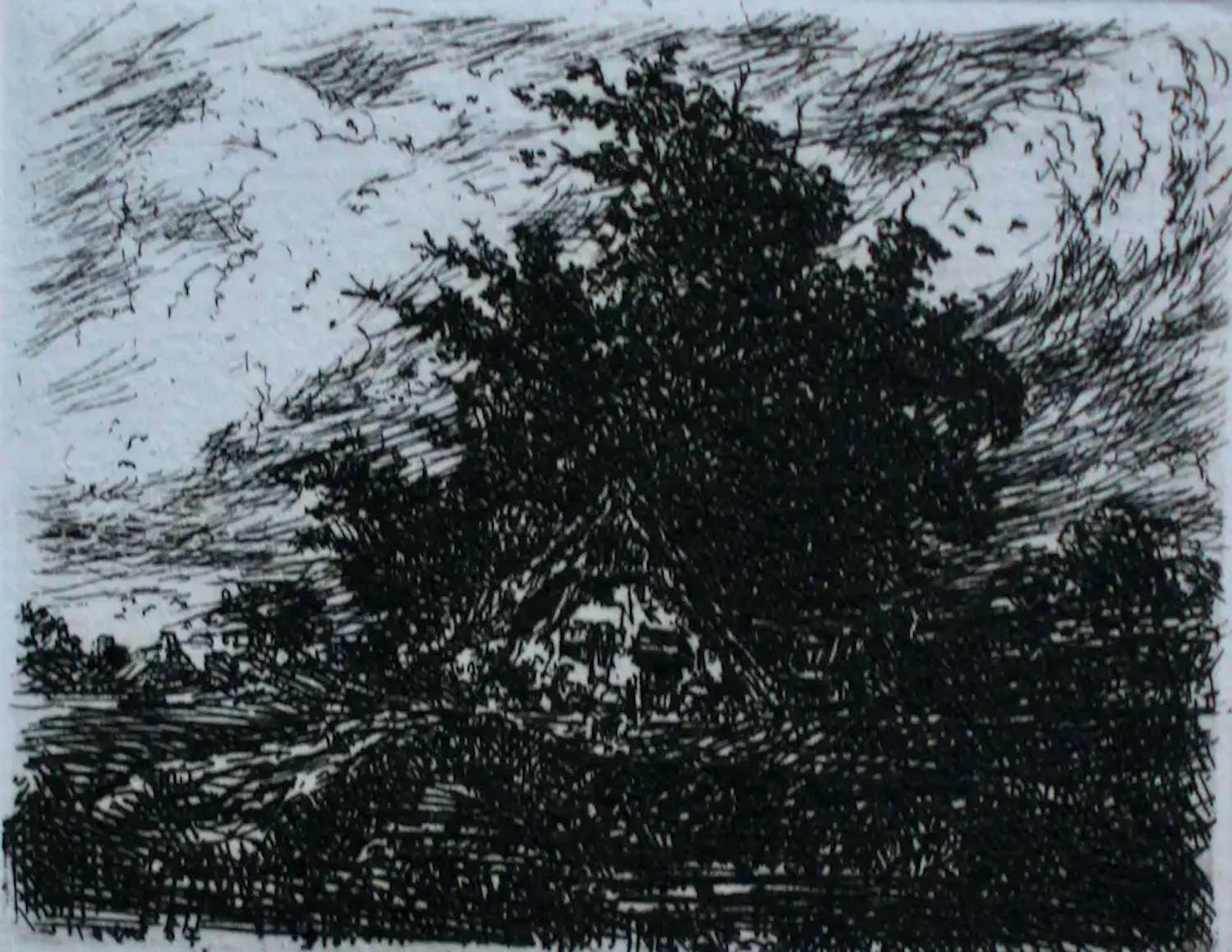 AcheterSimon Koene - Ets: Landschap met stormachtig weer - 1987? Enchérissez de 65!