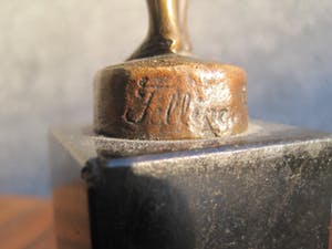 Brons (Onbekend) - Meisje zonder springtouw. kopen? Bied vanaf 45!