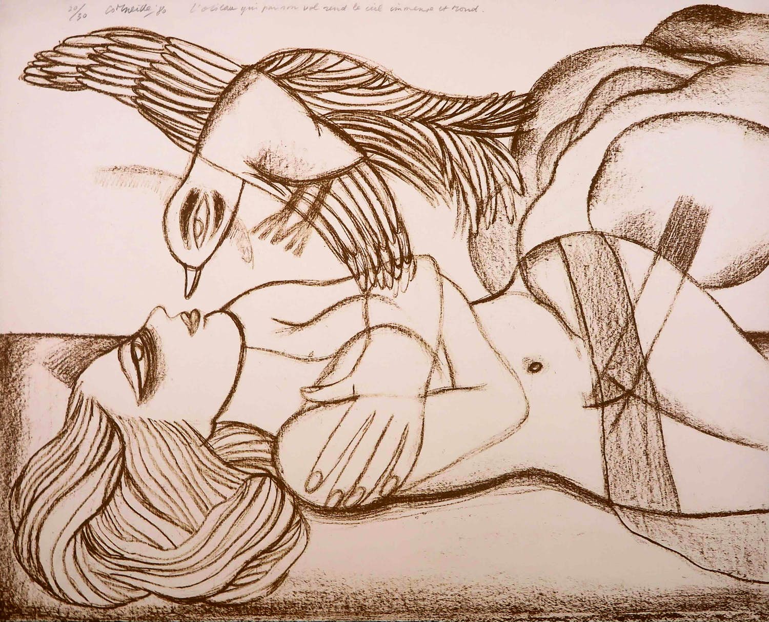 Corneille - Litho, L'Oiseau kopen? Bied vanaf 250!