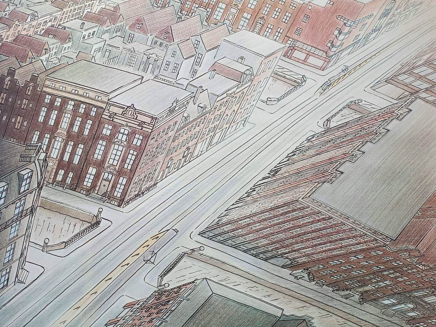 Jeroen Henneman - Vijzelgracht Amsterdam, offset litho kopen? Bied vanaf 80!