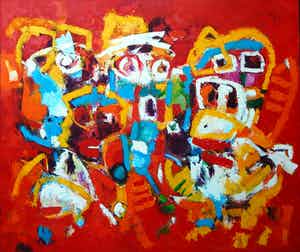 Harrie Sijbers - Creatures verkocht voor € 750!