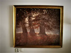 Niet of onleesbaar gesigneerd - GROOT Belgisch omstr. 1920 Luministisch olieverf ges. Morr.. kopen? Bied vanaf 1!