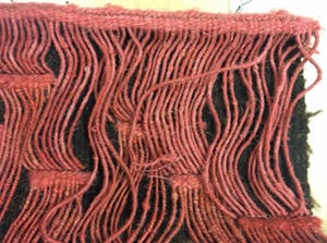 Jet van Daalen-Koers - Weefsel van wol en vlastouw, Zonder titel kopen? Bied vanaf 35!