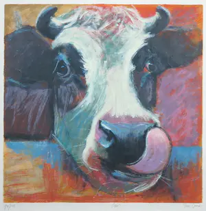 Theo Onnes - Zeefdruk, Noor- Ingelijst kopen? Bied vanaf 50!